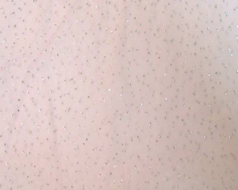 Tricot W/Dot Glitter Pink Nylon Fabric - Pink Glitter Dot, 58/60" Width (1 Yard)