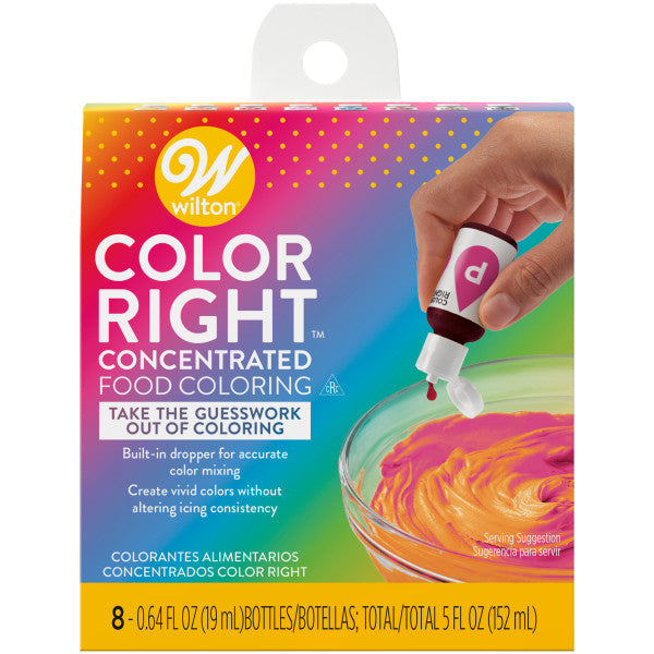 Wilton Color Right Performance Food Coloring Set