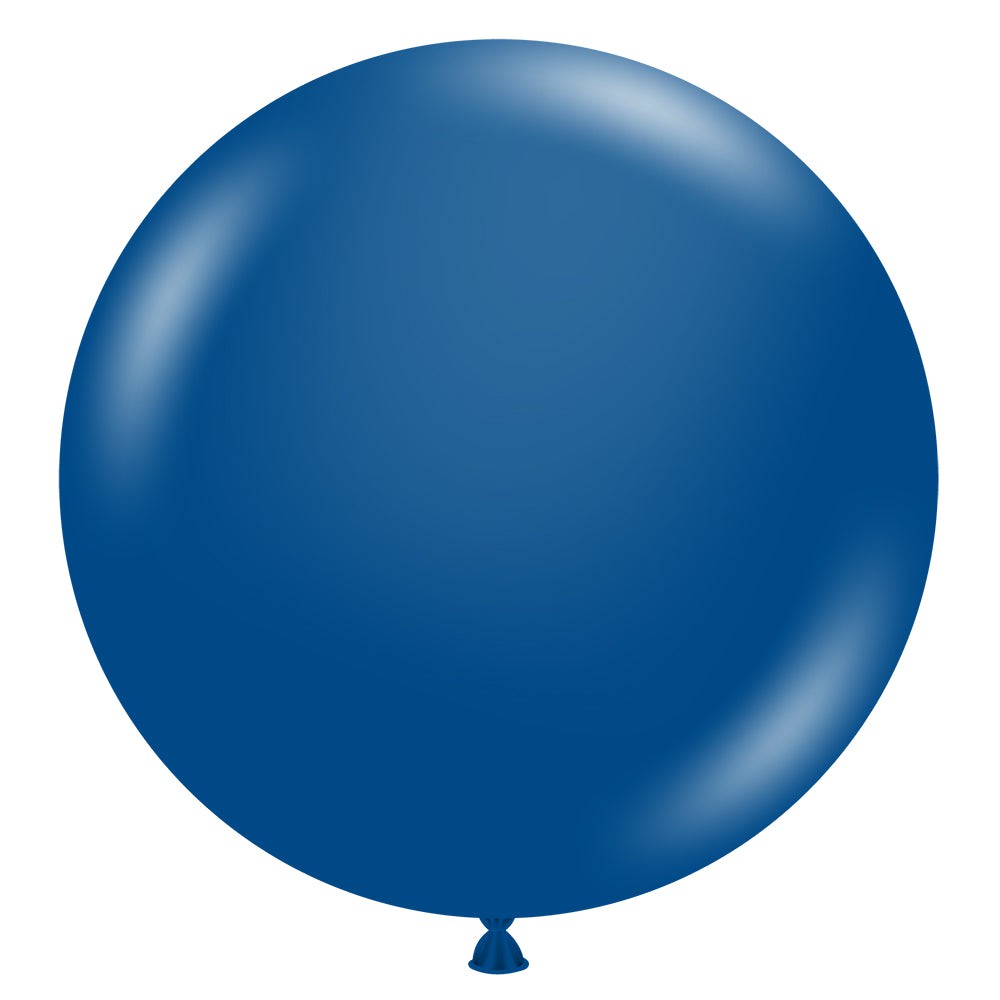 Latex Balloons 36 Inch TUFTEX Crystal Sapphire Blue