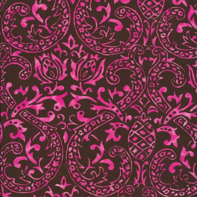 Printed Spandex Abstract Monotone Red