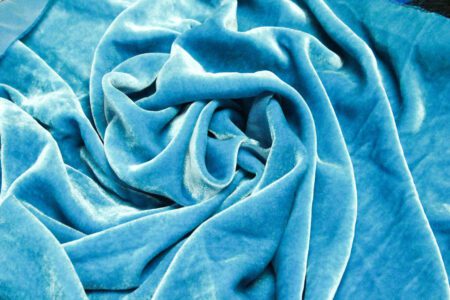 1 Yard Premium Silk Rayon Velvet Fabric Luxurious Soft Texture for Apparel and Upholstery 45 Inch Width