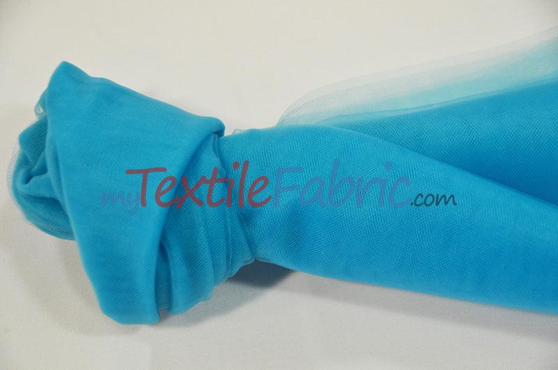 Bridal Tulle Illusion Nylon Tulle Fabric - Sheer Soft Bridal Veil, 108" Width (50 Yard Bolt)