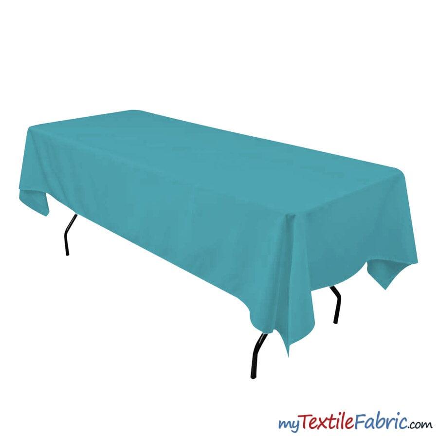 Banquet Polyester Fabric - 60" X 108", Solid Color Tablecloth, 180 GSM (By Piece)