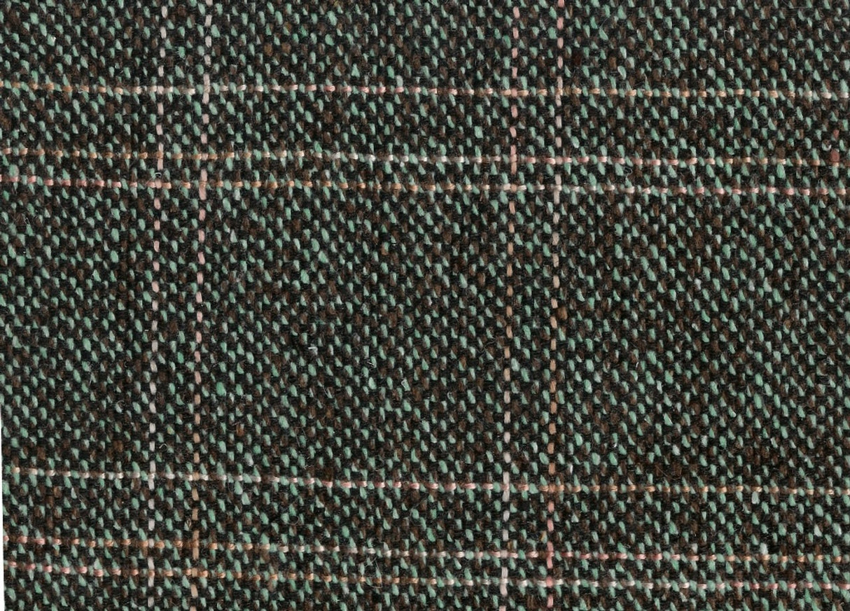 1 Yard Bolivia Brown/Light Blue Tweed 57/58" Wide Fabric for Jackets & Skirts
