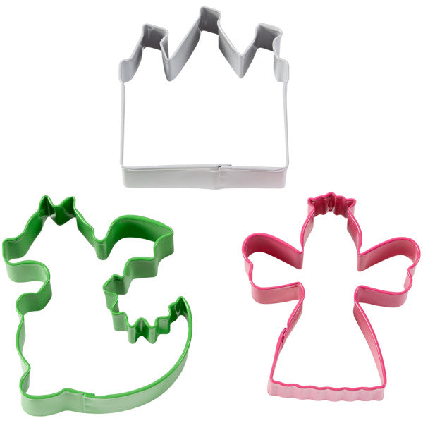 Wilton Fairy Tale Cookie Cutter Set, 3-Piece