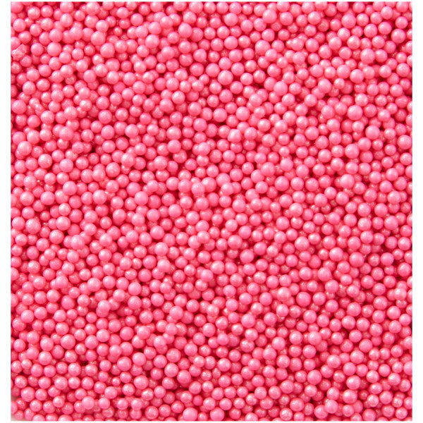 Wilton Pearlized Pink Nonpareils Sprinkles Pouch – 1.4 oz.