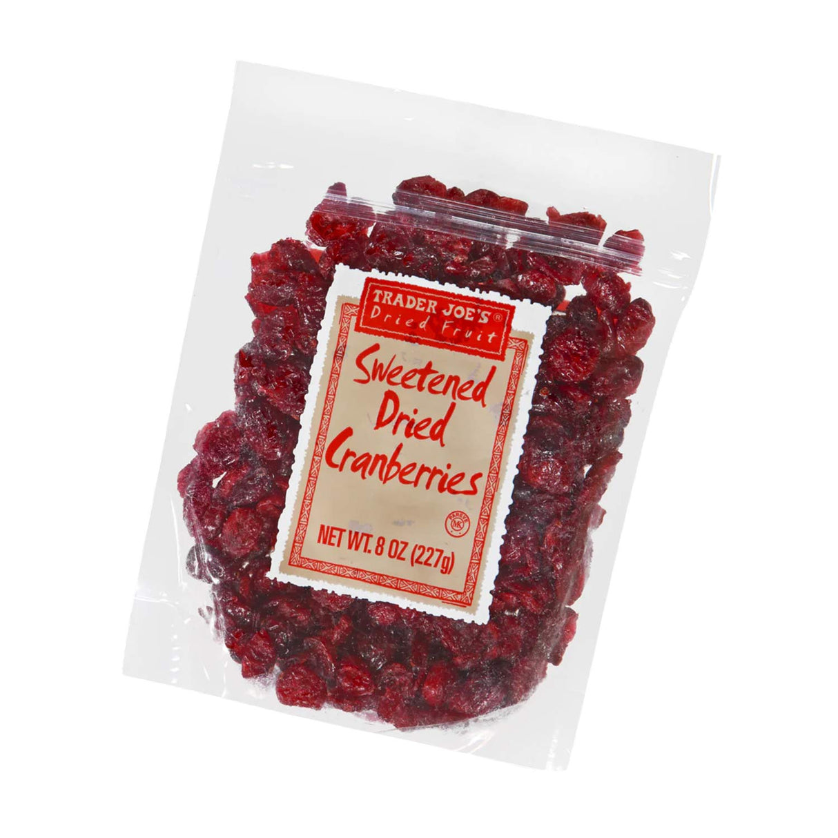 Sweetened Dried Cranberries 8 Oz