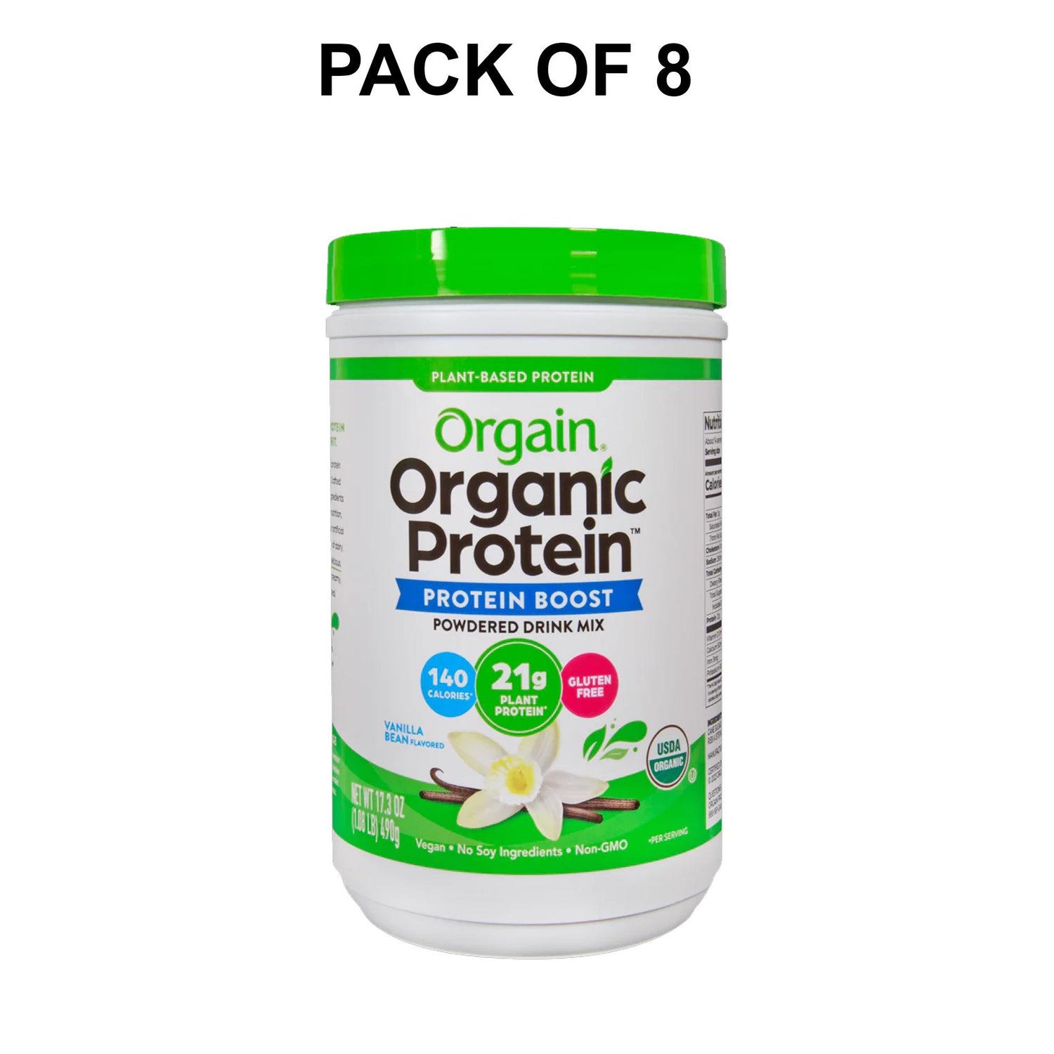 Traders Joe's Orgain® Vanilla Bean Organic Protein Boost Powder