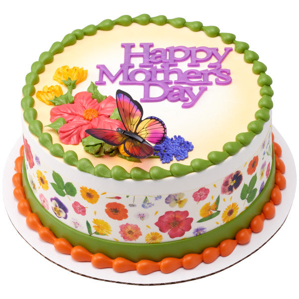 Butterfly Beauty Cake and Cupcake toppers - 36 Pics Per Order