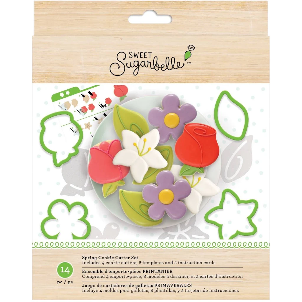 Sweet Sugerbelle Cookie Cutter Spring Set 4pc