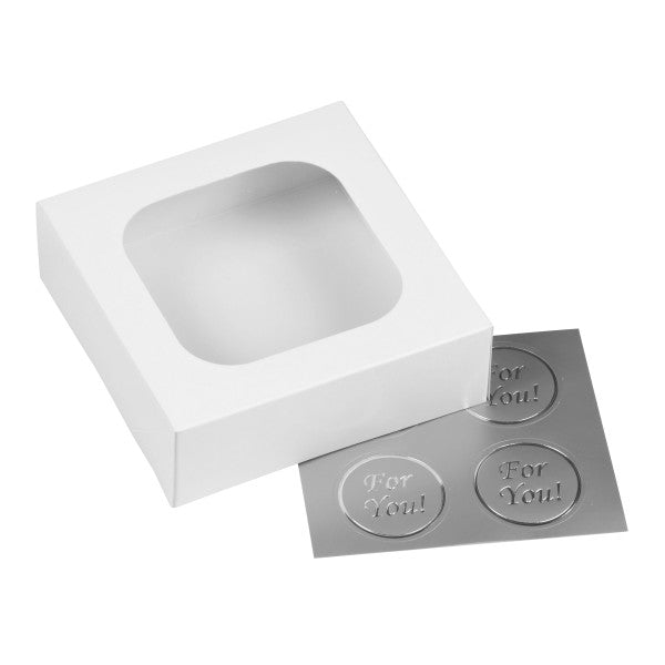 Wilton Small White Confectionary Boxes, 3-Count