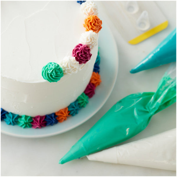 Wilton No. 21 Open Star Disposable Cake Decorating Tip Set, 4-Piece