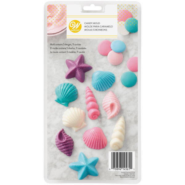 Wilton Seashells Candy Mold, 11-Cavity