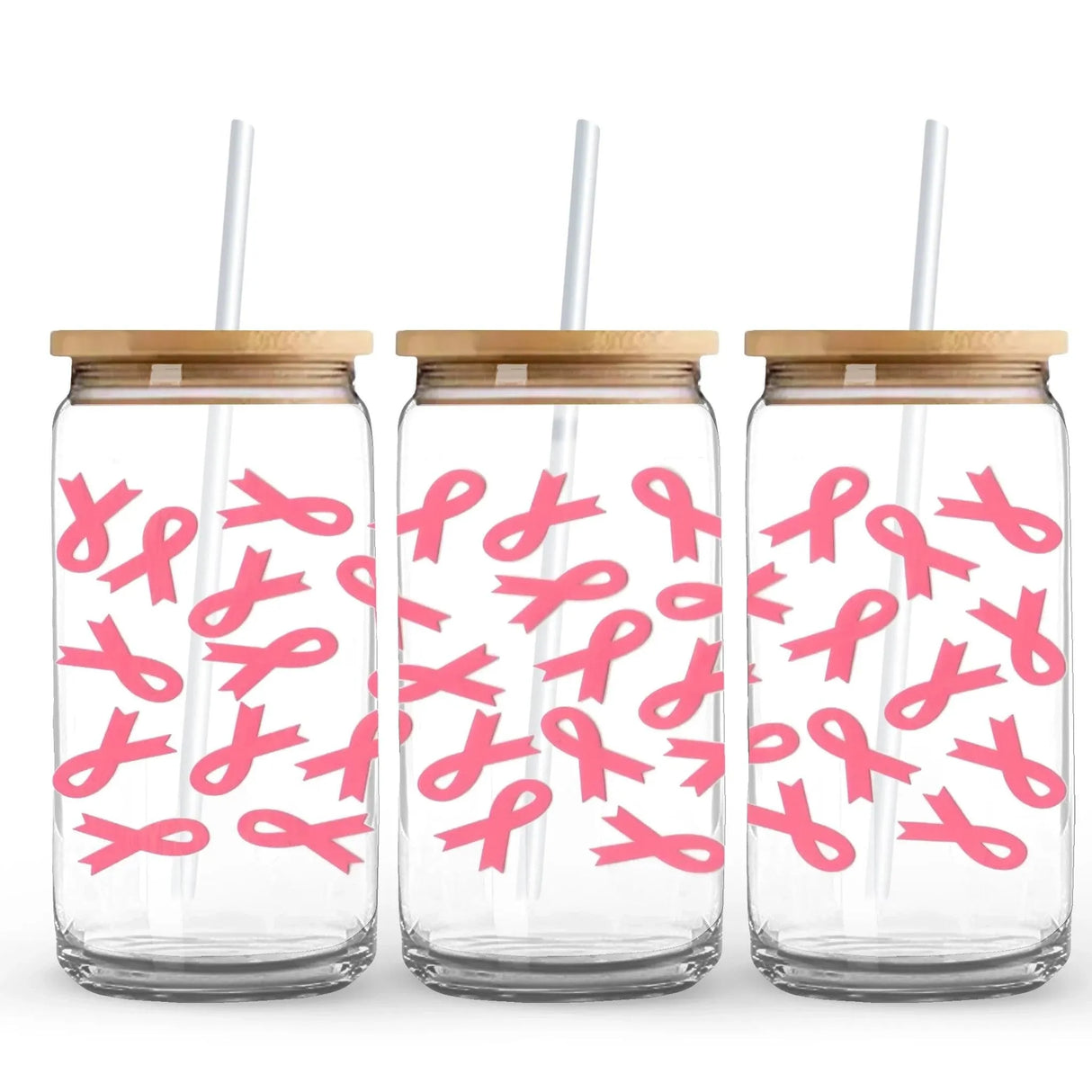 UV DTF Wrap - Breast Cancer Awareness (9.7" x 4.3")