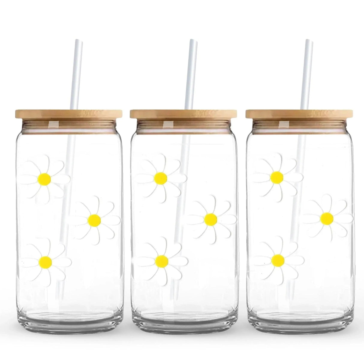 UV DTF Wrap - Crazy Daisy (9.7" x 4.3")