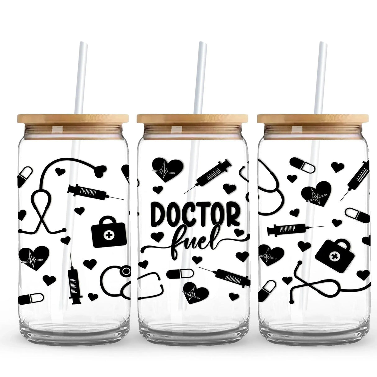 UV DTF Wrap - Doctor Fuel (9.7" x 4.3")