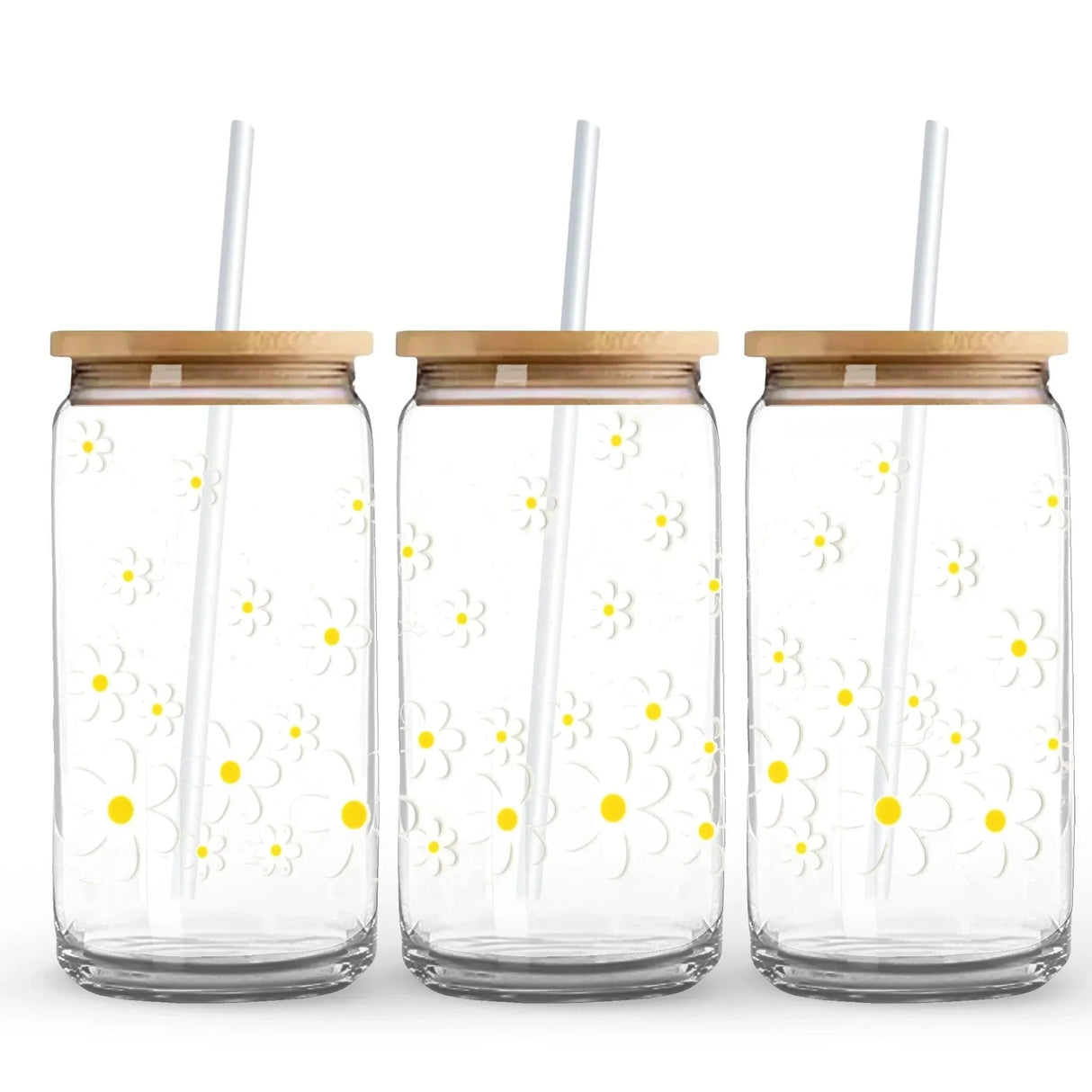UV DTF Wrap - Fallin' Daisy (9.7" x 4.3")