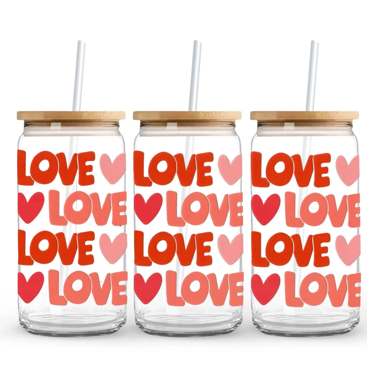 UV DTF Wrap - Love You Most (9.7" x 4.3")