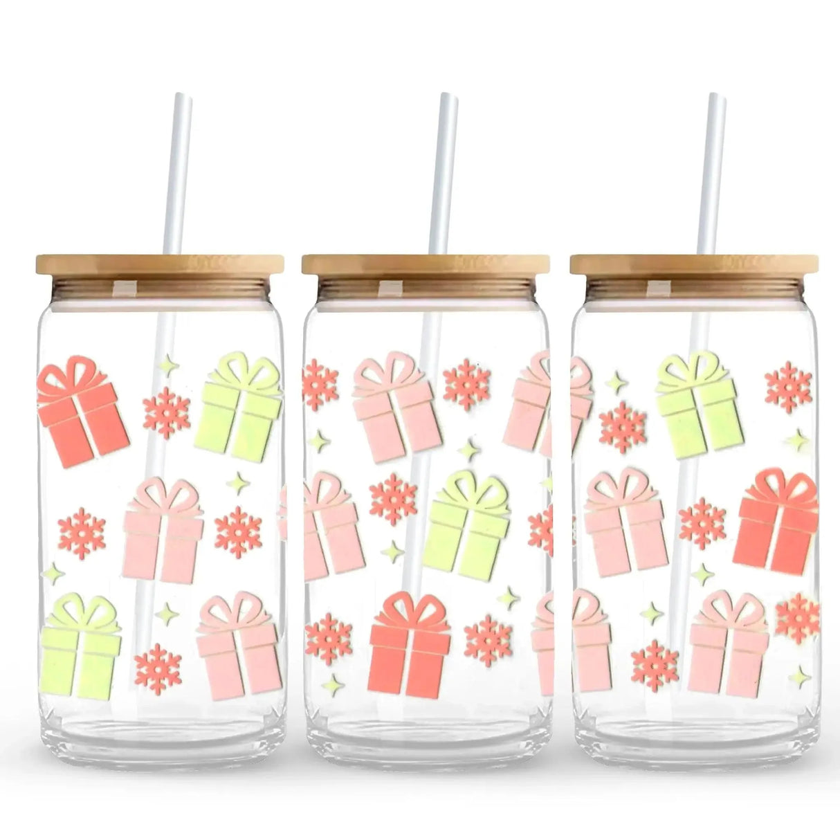 UV DTF Wrap - Pastel Presents (9.7" x4.3")