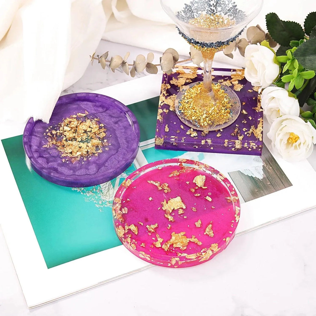 UV Resin Kit - Coasters