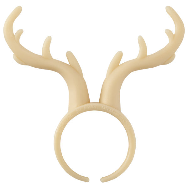 DEER ANTLERS Cake and Cupcake Toppers for Birthdays and Parties 72 count rings