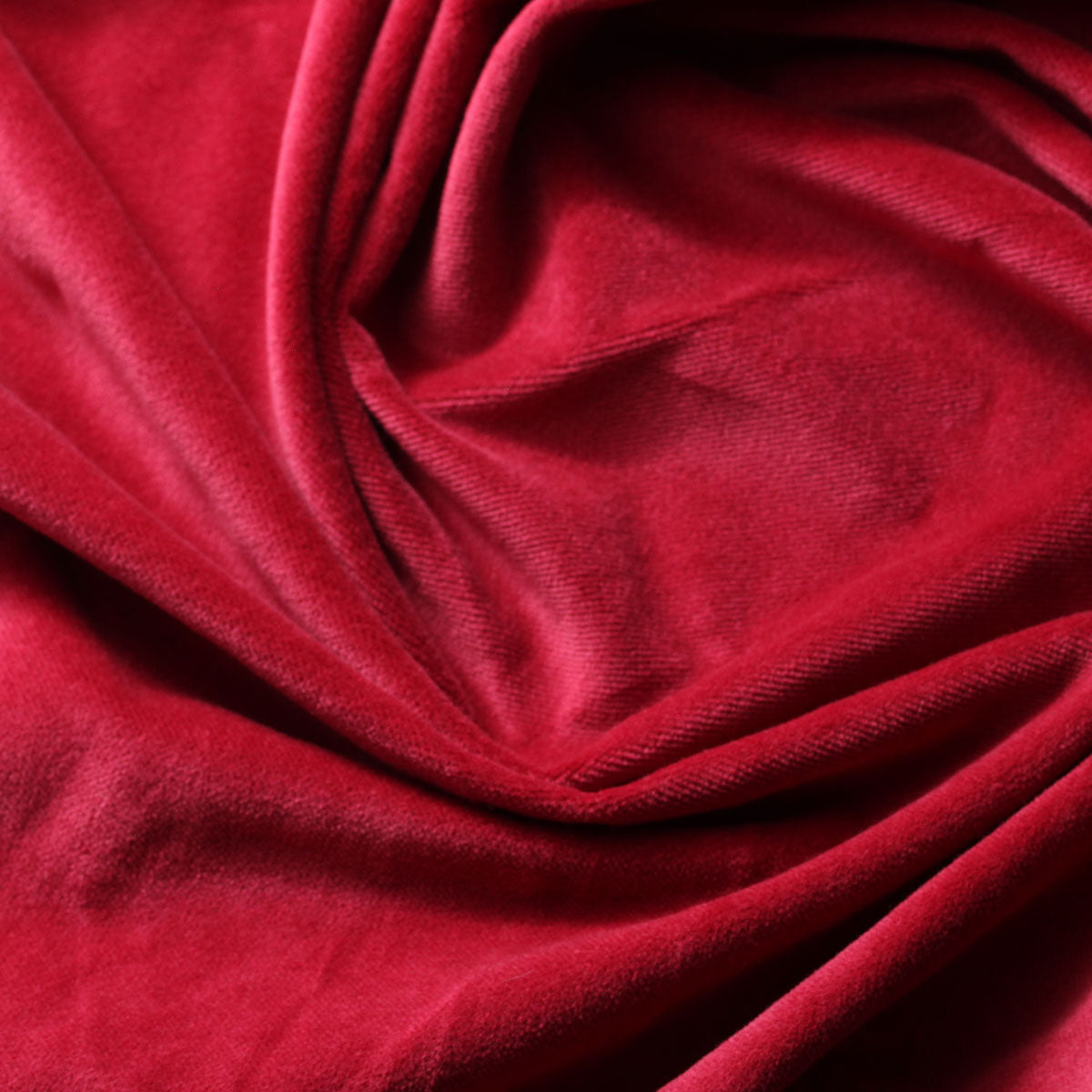 Cotton Velvet Fabric - Solid Color, 60" Width (1 Yard)