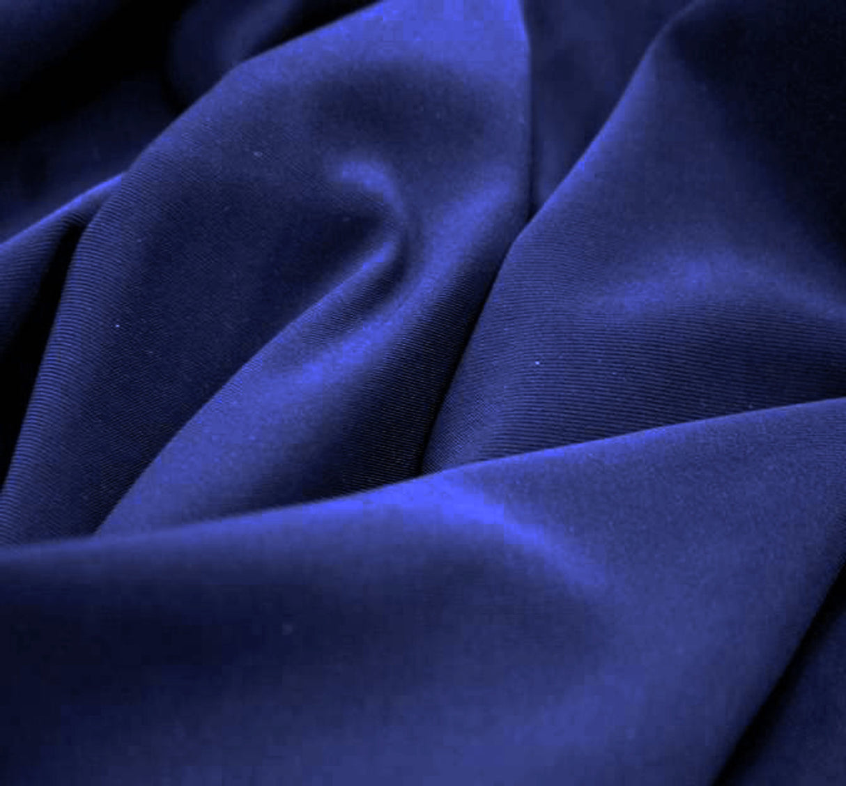 1 Yard Royal Blue Venezia Span Apparel & Decor Fabric 58/60" Width