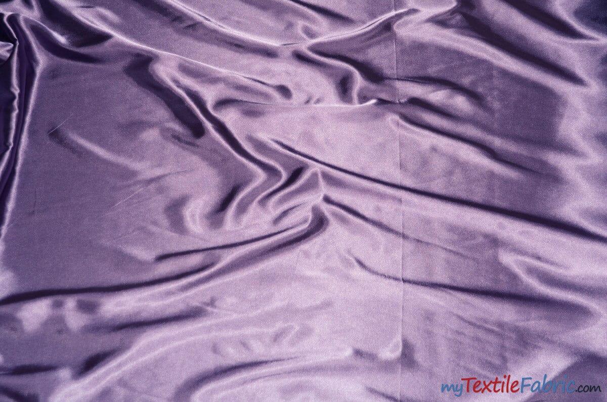 Silky Soft Medium Satin Polyester Fabric - Solid, 58/60" Width (70 Yard Bolt)
