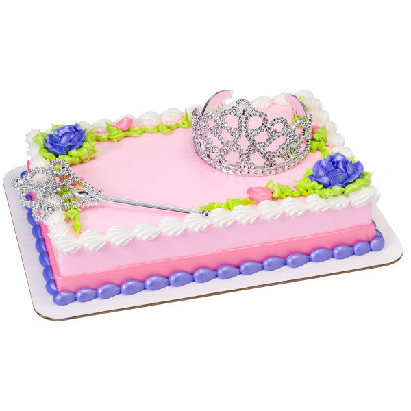 Crown and Scepter DecoSet Cake Decoration Tiara Princess