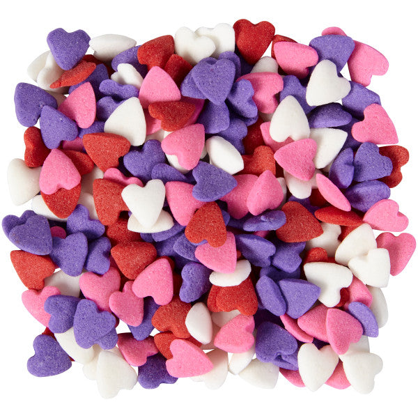 Wilton Confetti Valentine Heart Sprinkles, 3.4 oz.