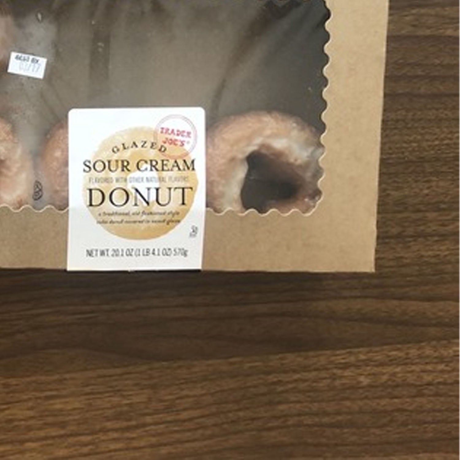 Trader Joe’s Glazed Sour Cream Donuts 20.1 Oz