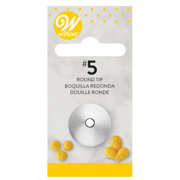 Wilton Round Cake Decorating Tip 5