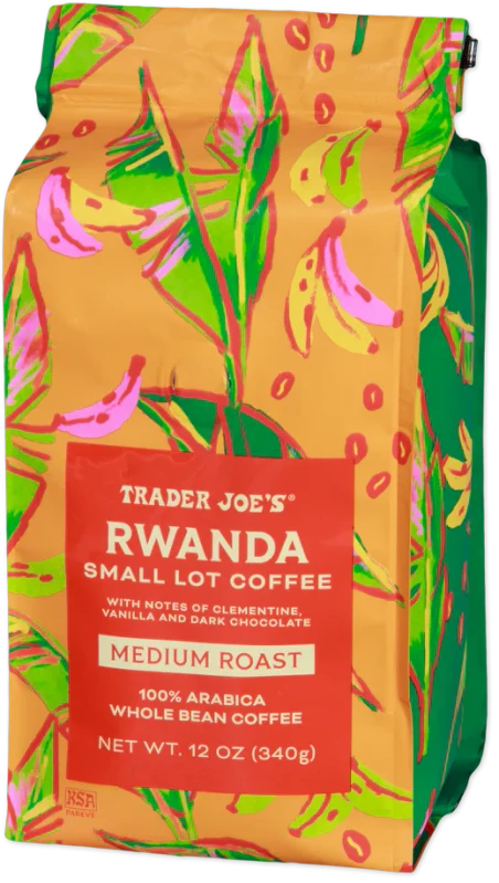 Rwanda Small Lot Coffee Whole Bean Arabica Medium Roast 12 Oz