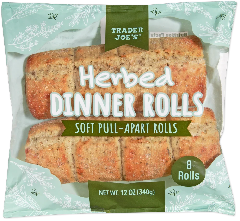 Herbed Dinner Rolls 12 Oz Soft Pull-Apart Holiday Rolls