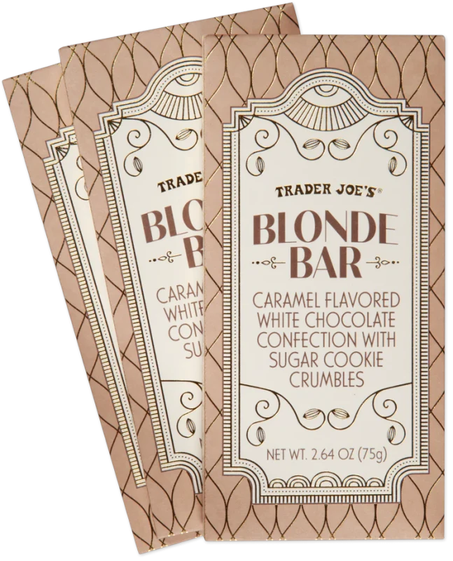Blonde Bar – Caramelized White Chocolate with Cookie Crumbles