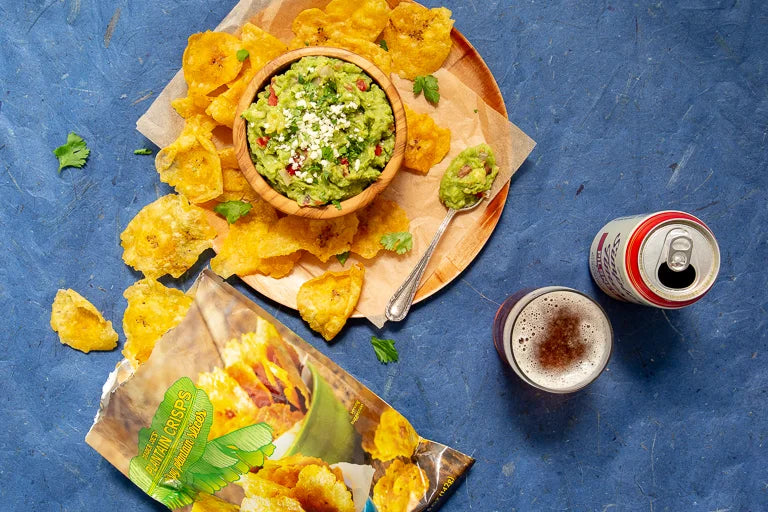Plantain Crisps – Twice-Fried Crunchy Plantain Chips