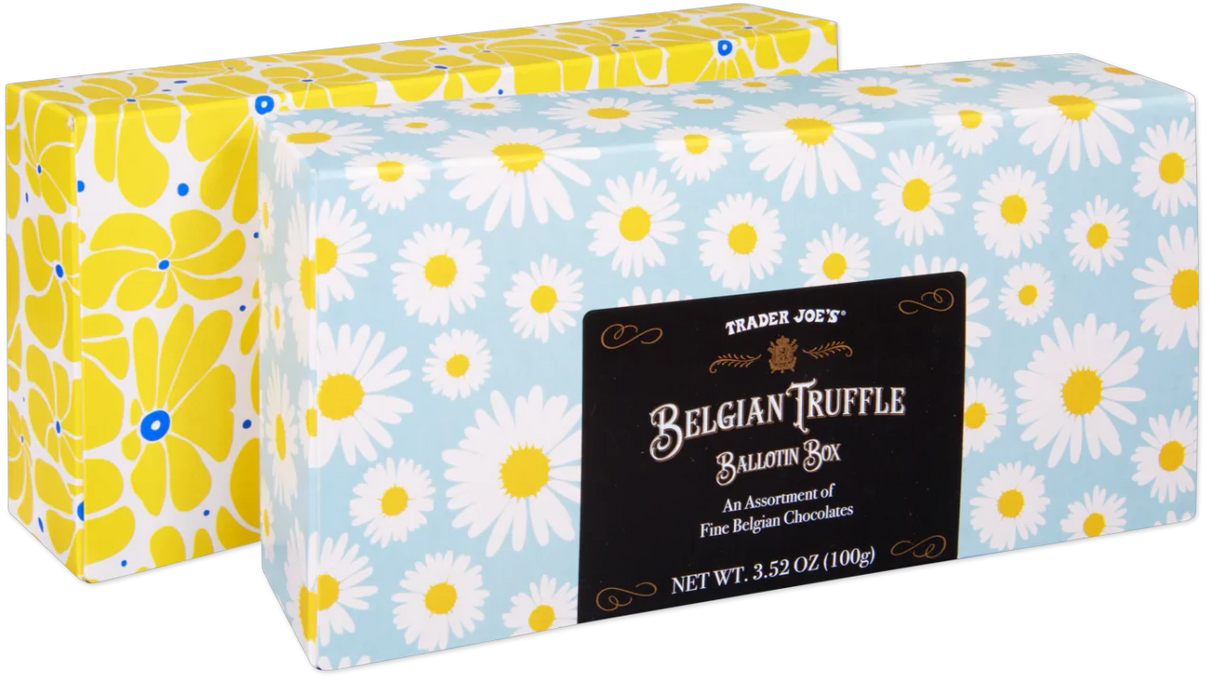 Belgian Truffle Ballotin Box – Assorted Gourmet Chocolate Truffles (3.45 oz)