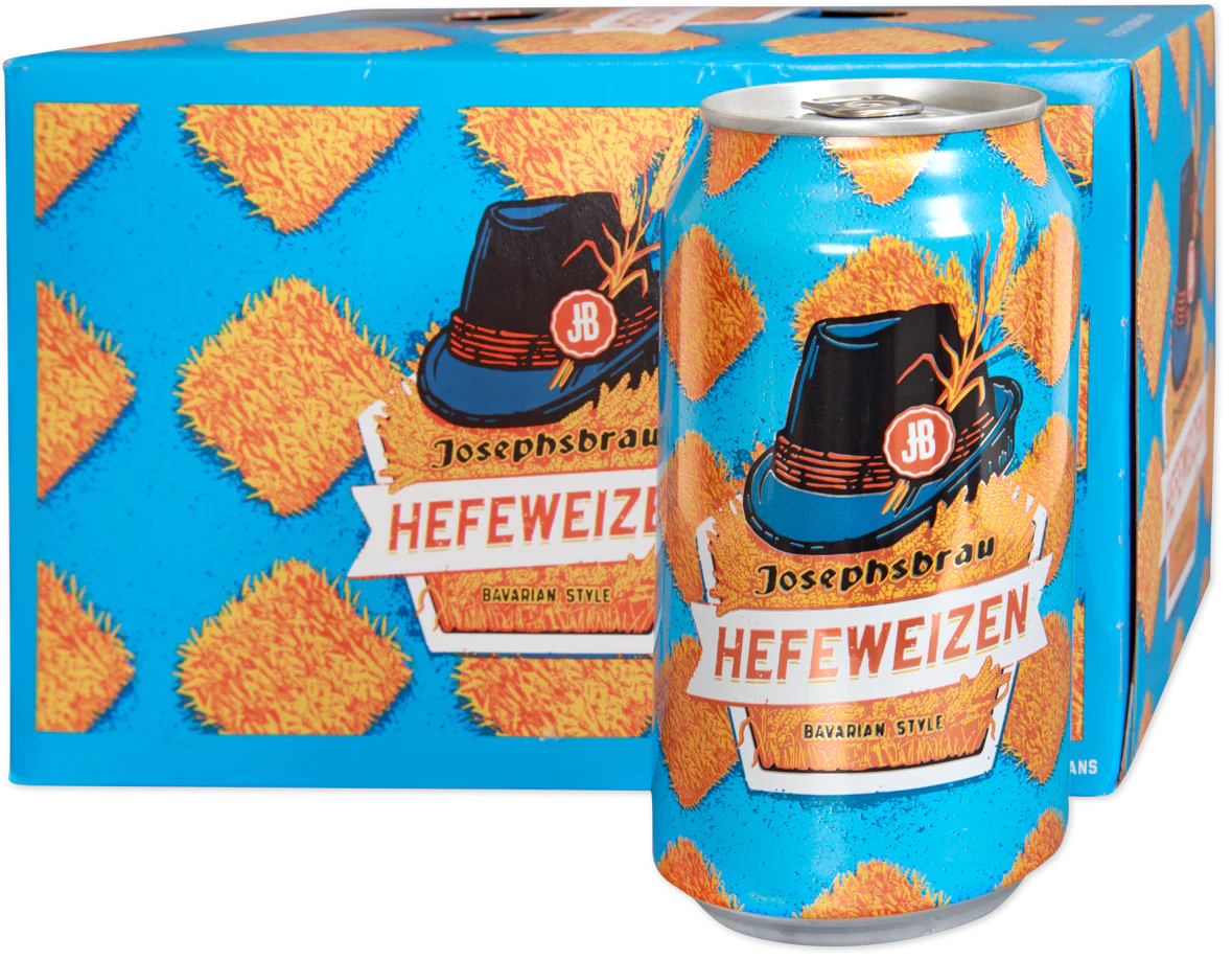Josephsbrau Bavarian Style Hefeweizen – Authentic Wheat Beer (12 fl oz)