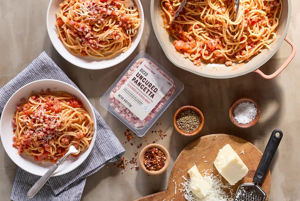Diced Uncured Pancetta – 4 Oz Italian Pork Belly