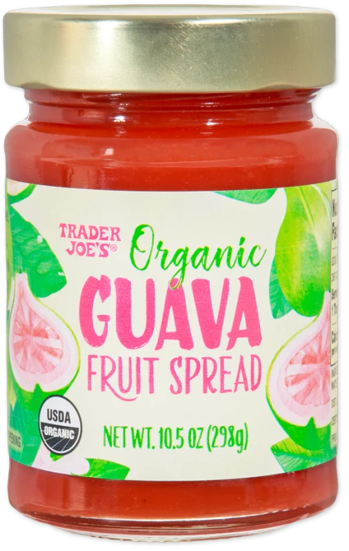 Trader Joe’s Organic Guava Fruit Spread – Tropical Sweet & Tangy Delight 10.5 Oz