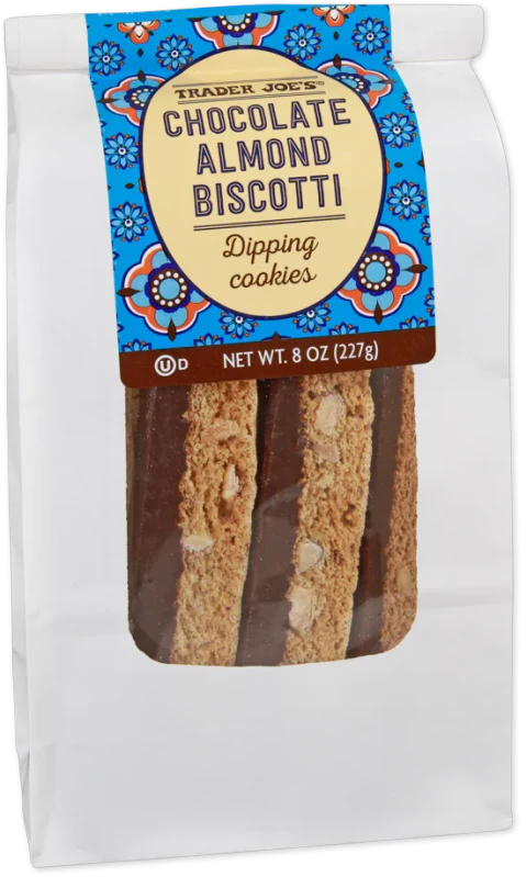 Chocolate Almond Biscotti – Crunchy Italian Cookies with Chocolate Dip