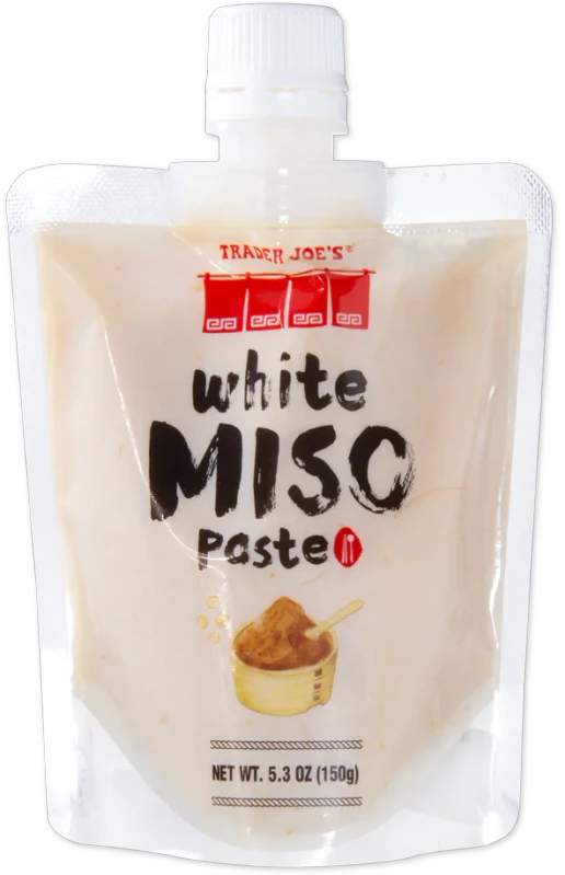 Trader Joe's White Miso Paste - Umami-Rich Japanese Fermented Soybean Paste 5.3 Oz