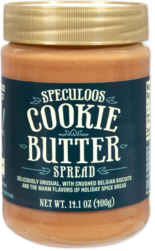 Lotus Biscoff Speculoos Cookie Butter Spread, 14.1 Oz Sweet Spiced Cookie Spread