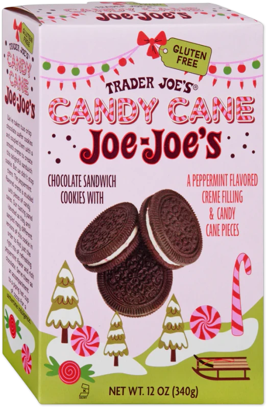 Gluten Free Candy Cane Joe-Joe's – Peppermint Sandwich Cookies