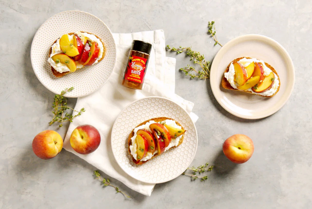 Organic Spicy Honey Sauce – Sweet Chili Infused Honey Drizzle 8 Oz