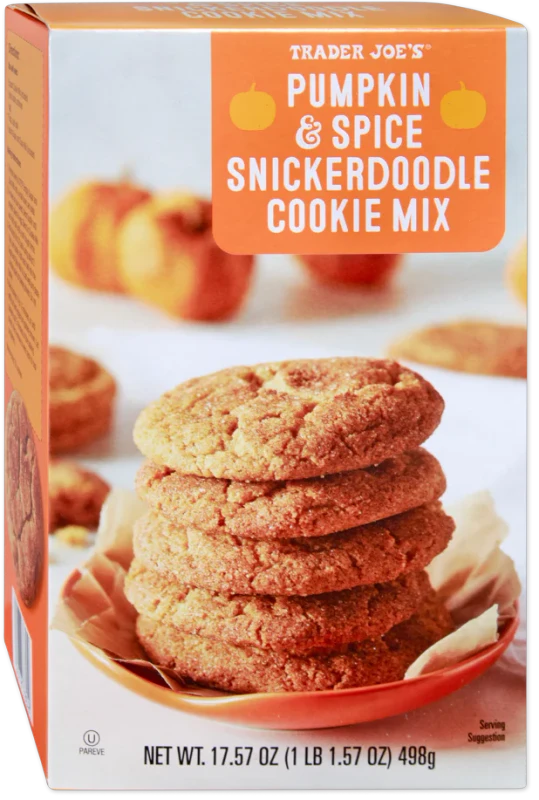 Pumpkin & Spice Snickerdoodle Cookie Mix 17.57 Oz – Easy Homemade Cookies