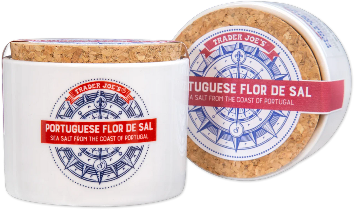 Portuguese Flor de Sal Sea Salt, 5.11 Oz – Premium Natural Gourmet Salt
