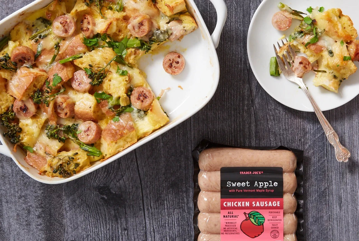 Sweet Apple Chicken Sausage – Fully Cooked 12 Oz