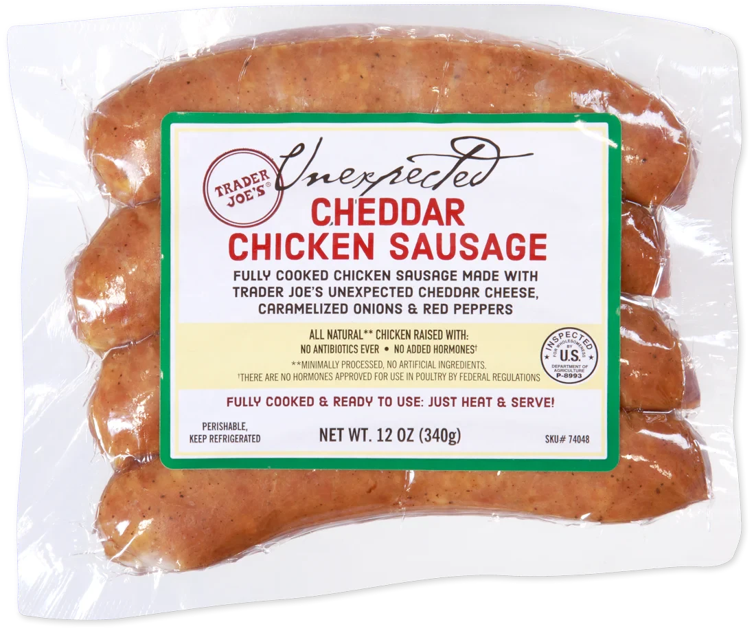 Unexpected Cheddar Chicken Sausage – Fully Cooked 12 Oz