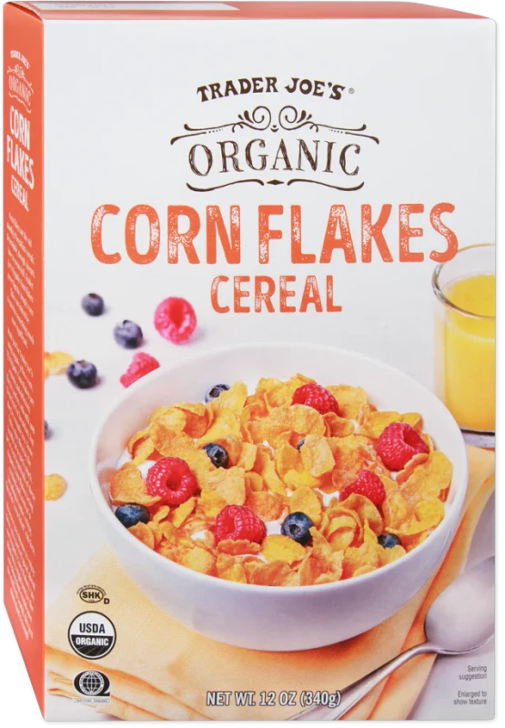 Trader Joe’s Organic Corn Flakes Cereal – Simple, Crunchy, and Wholesome